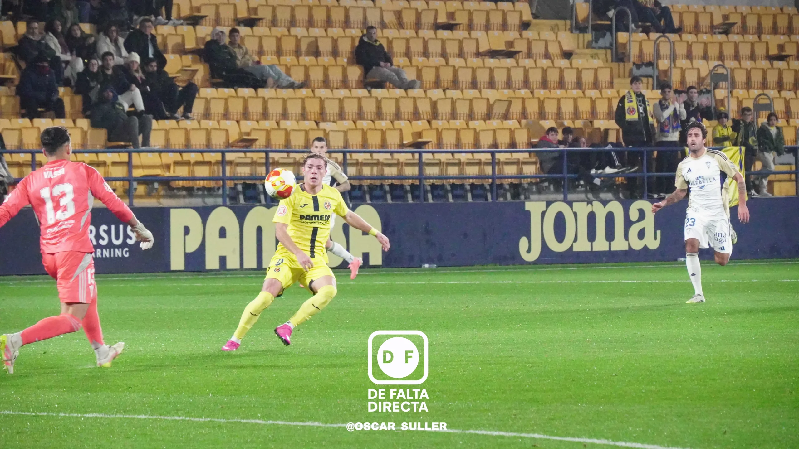 Villarreal B 3 - 1 Marbella FC