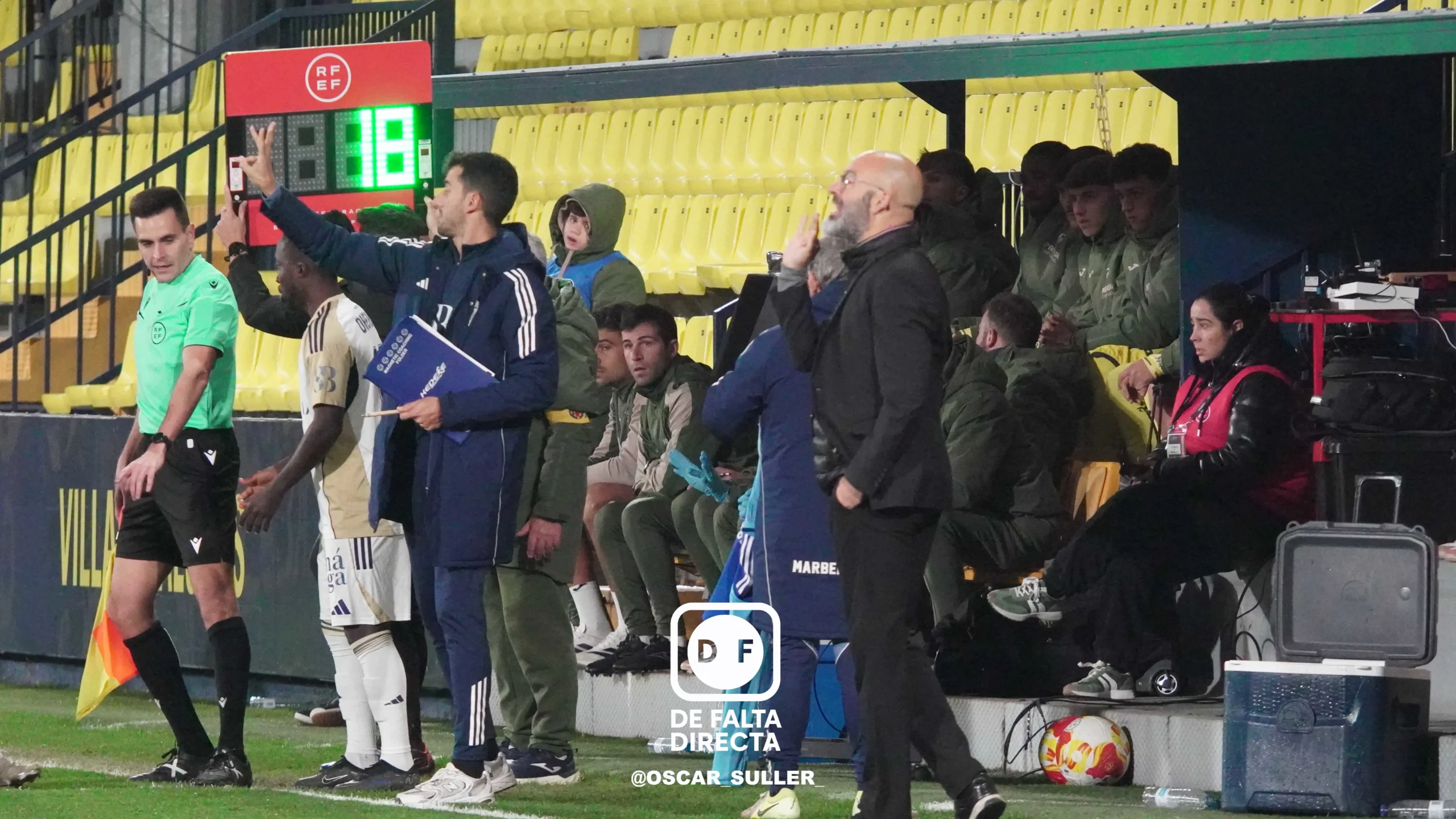 Villarreal B 3 - 1 Marbella FC