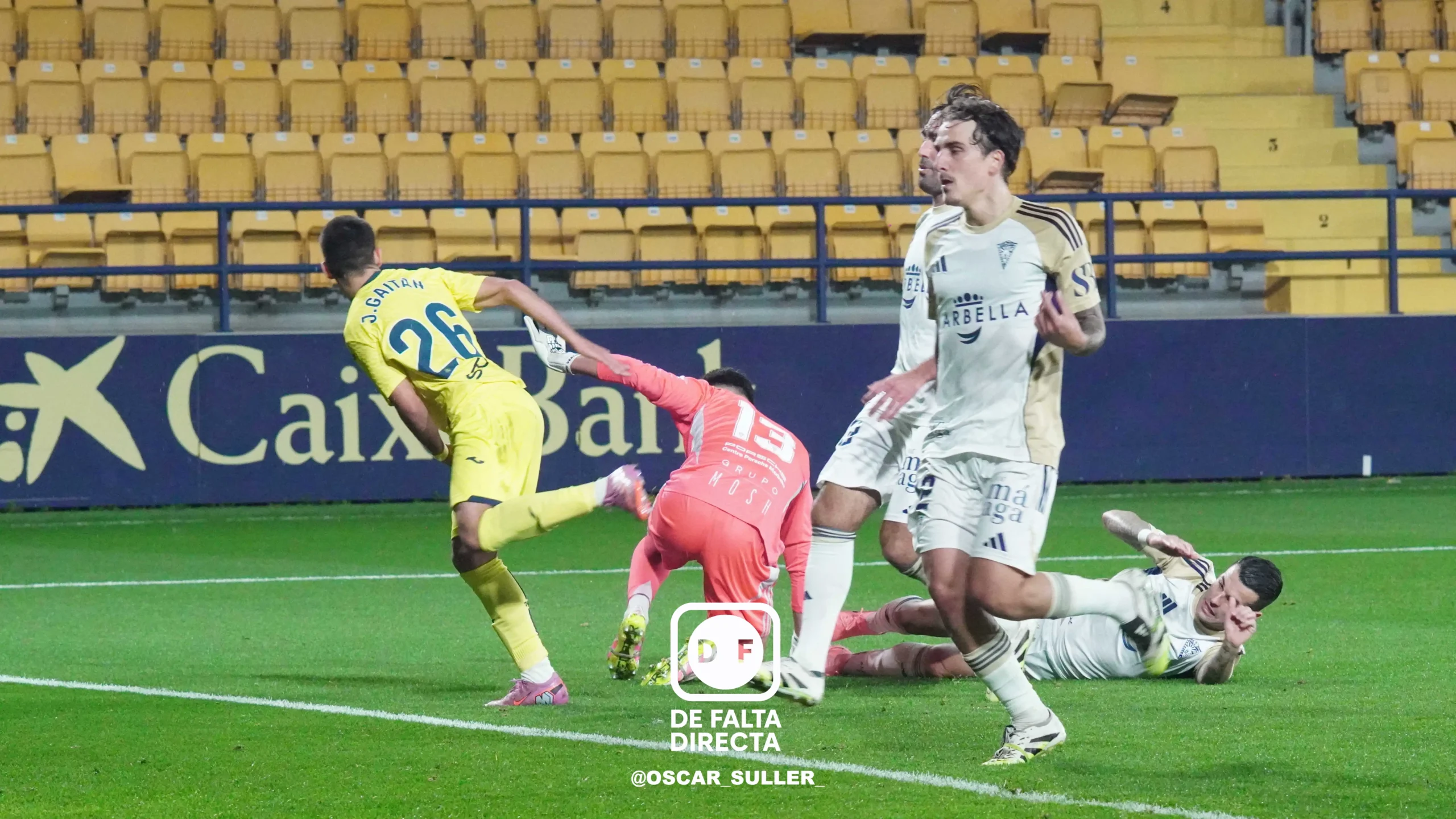 Villarreal B 3 - 1 Marbella FC