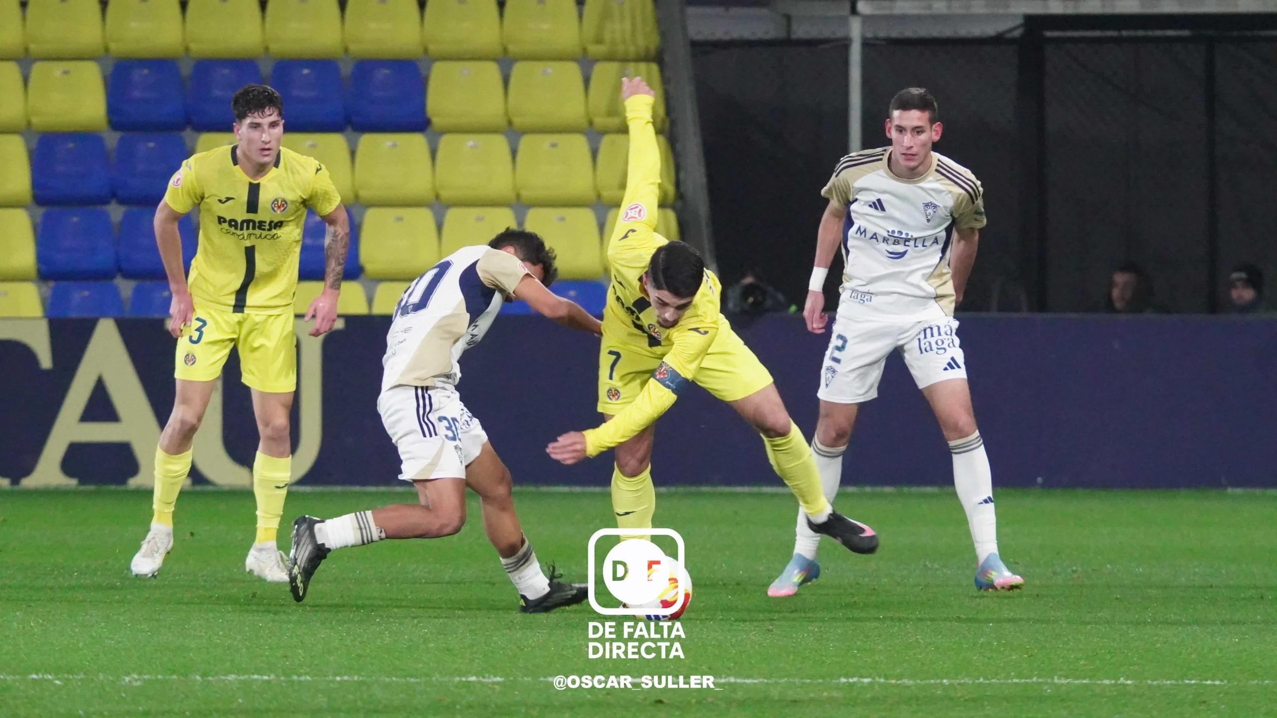 Villarreal B 3 - 1 Marbella FC