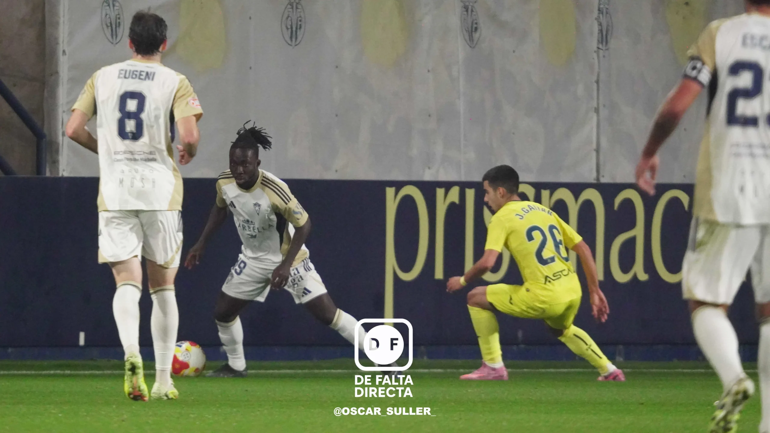 Villarreal B 3 - 1 Marbella FC