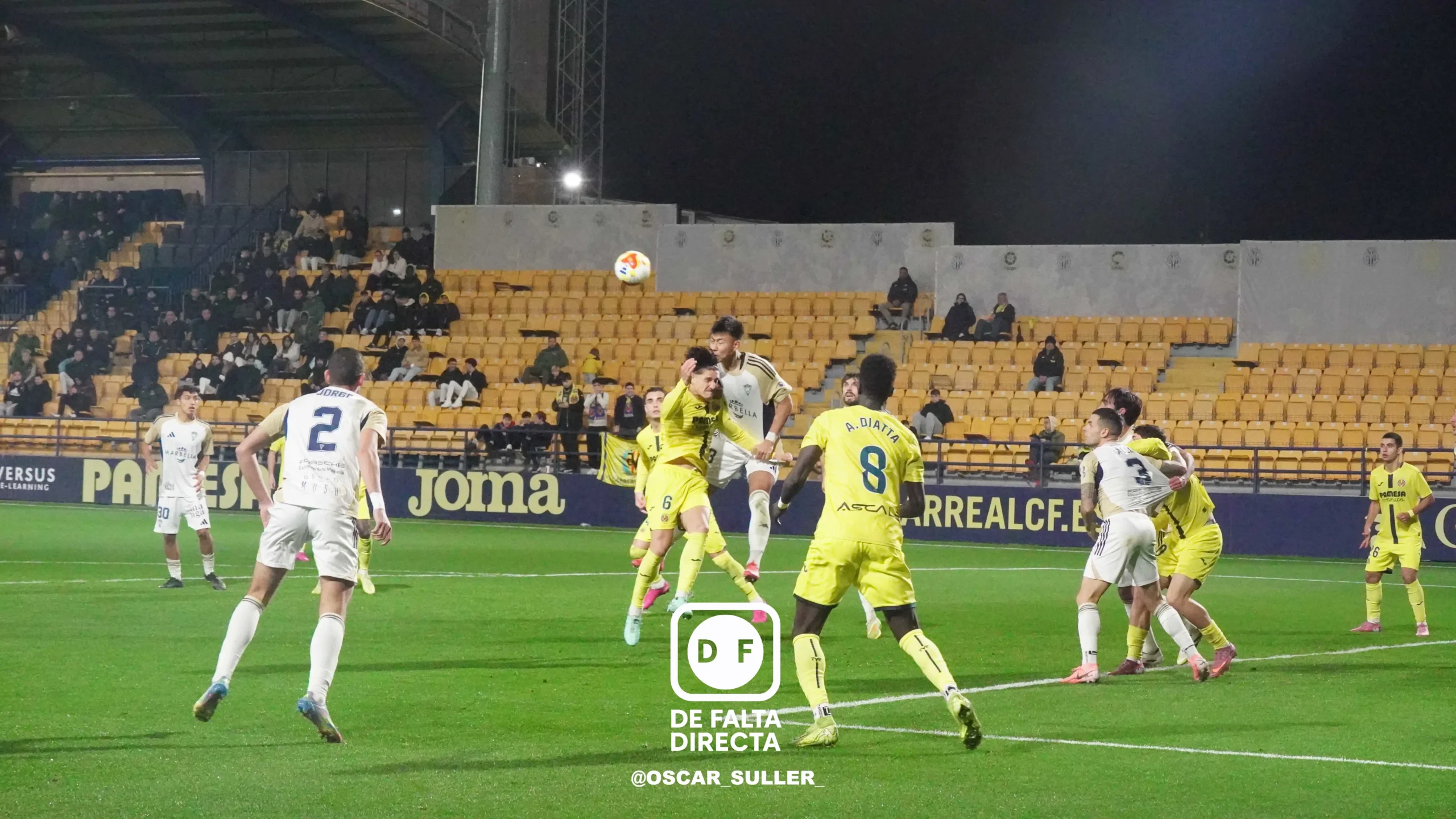 Villarreal B 3 - 1 Marbella FC