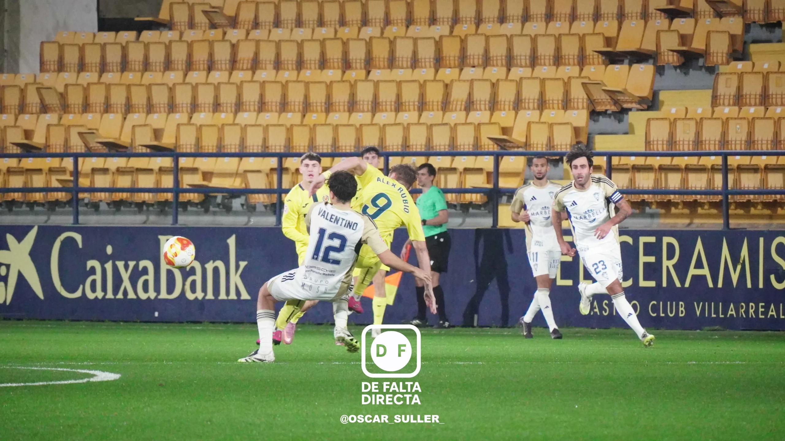 Villarreal B 3 - 1 Marbella FC