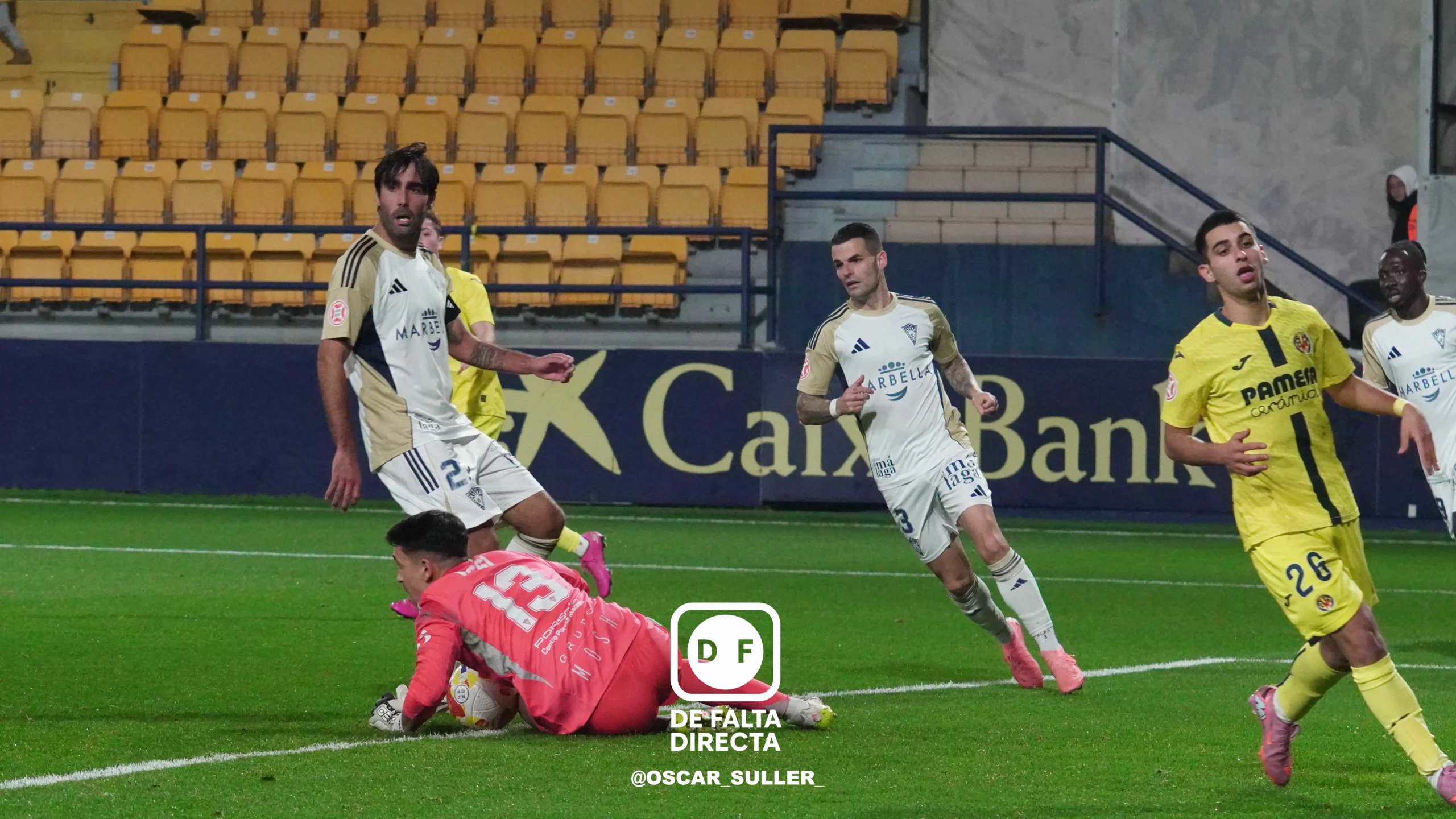 Villarreal B 3 - 1 Marbella FC