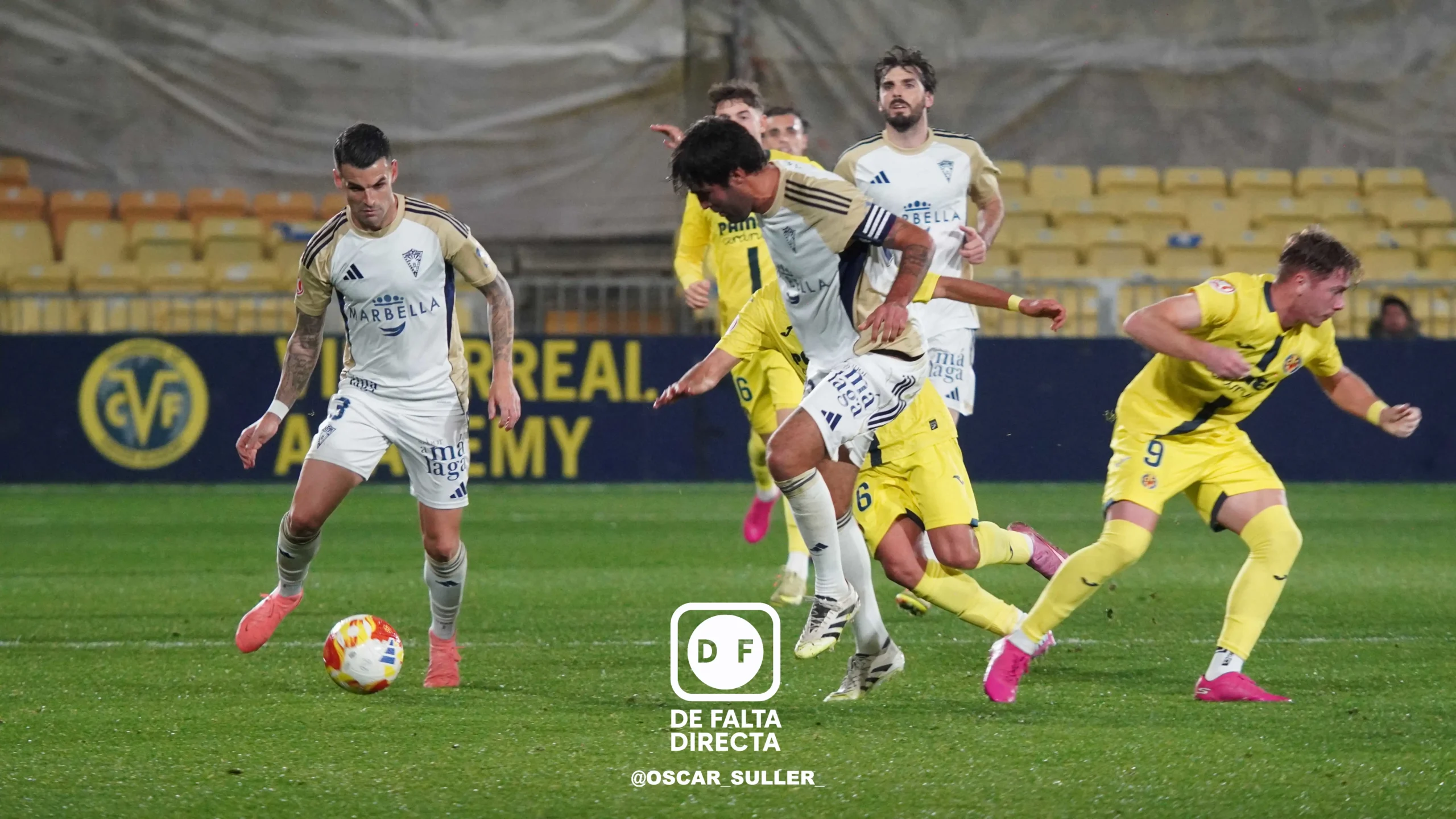 Villarreal B 3 - 1 Marbella FC