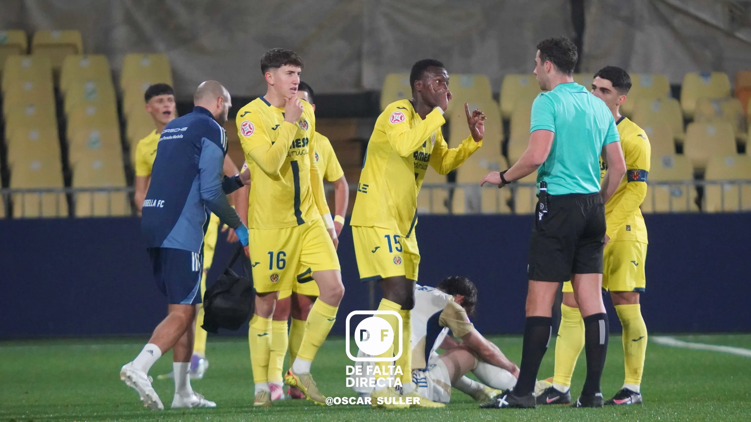 Villarreal B 3 - 1 Marbella FC