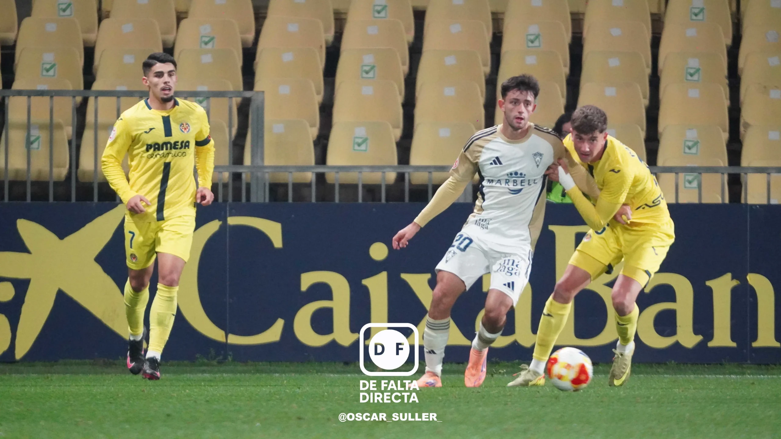 Villarreal B 3 - 1 Marbella FC