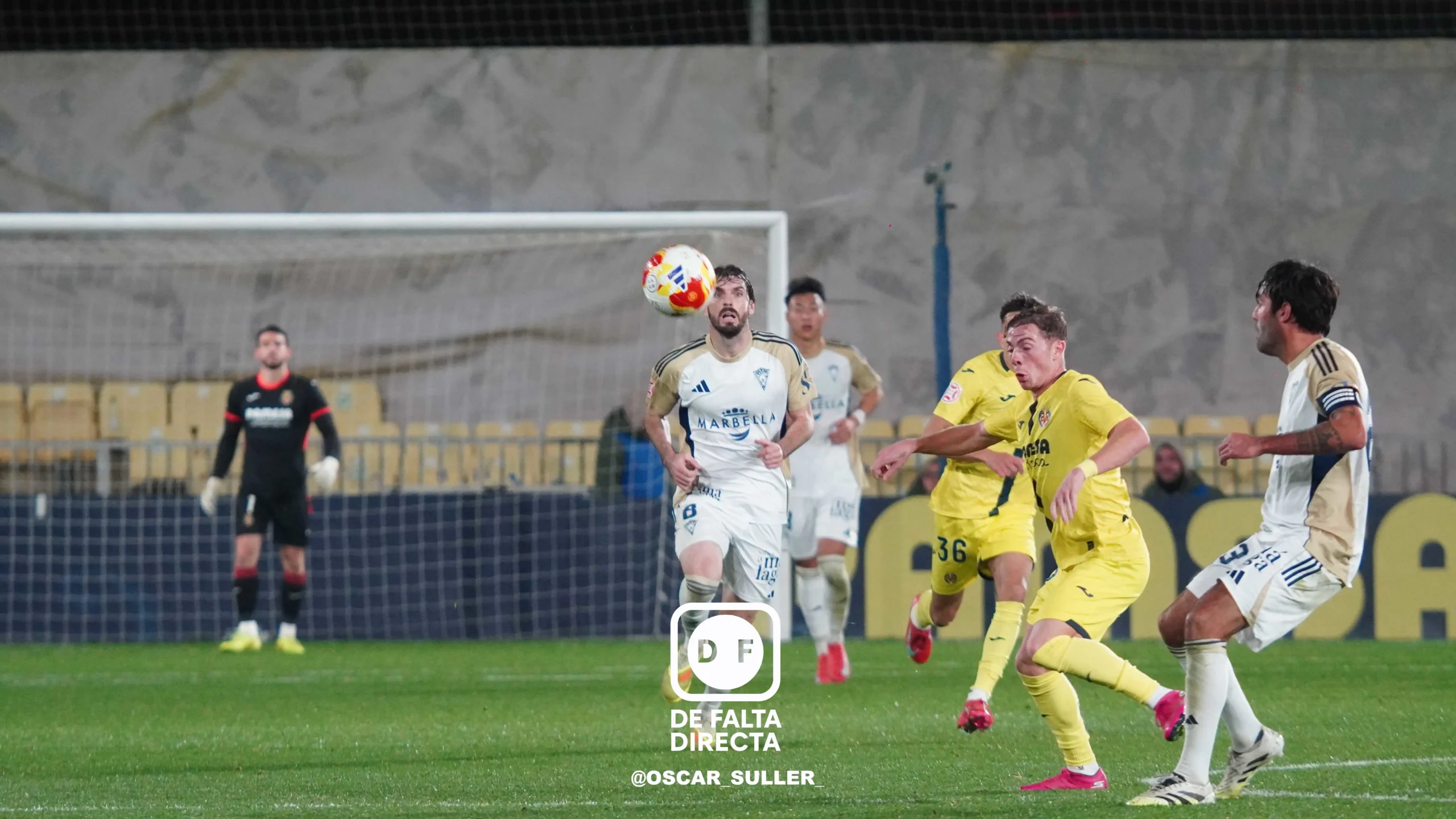 Villarreal B 3 - 1 Marbella FC