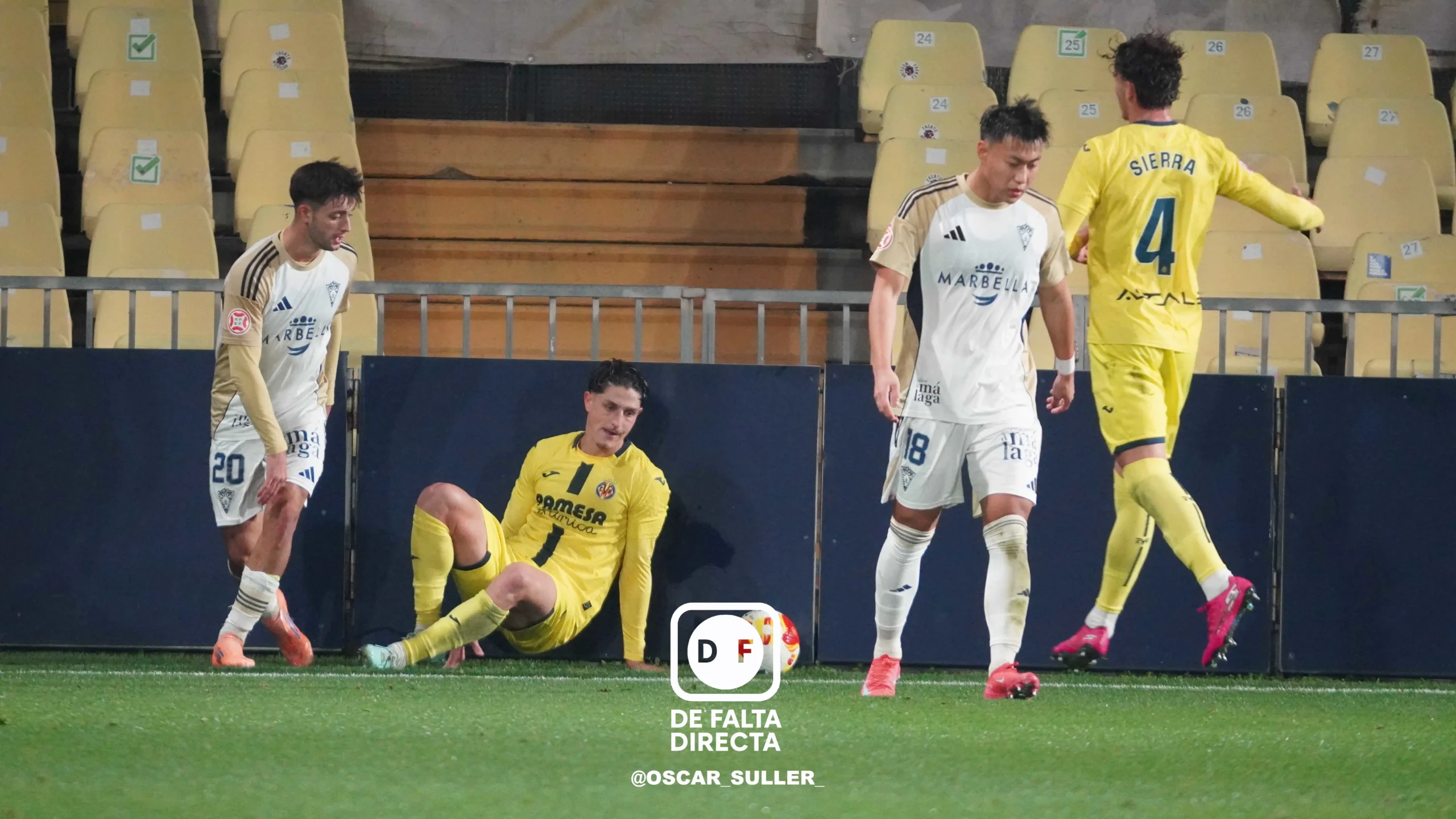 Villarreal B 3 - 1 Marbella FC